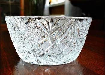 Cukiernica / Bomboniera Kryształ z lat 60-70-tych Vintage czasy PRL