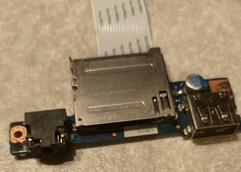 Lenovo G50-30 - Płytka gniazda USB, słuchawkowe i czytnik kart SD