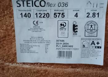 Wełna drzewna Steico Flex 036 140 mm  16.86m²