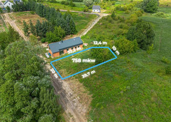 Działka budowlana 758 m² Kawiary Gniezno