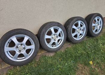 Koła aluminiowe Subaru Justy 2009r 15cali 4x100 ET40 Opony 185/55/15 86H