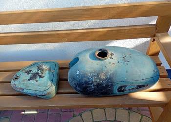 Zbiornik  i schowek boczny awo simson sport