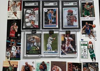 Wyprzedaż Garażowa - karty nba sportowe graidowane psa