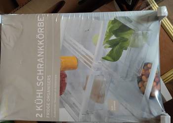 Zestaw dwóch pojemników wysuwnych do lodówki Tchibo: