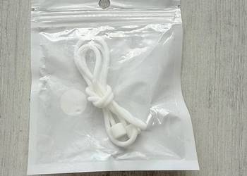 NOWY Silikonowy pasek magnetyczny do słuchawek (Anti-lost Strap) biały