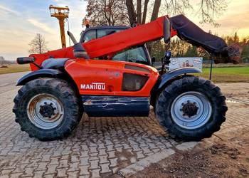 Manitou MLT 634-120 lsu 2009r Bardzo dobry stan Orginał Jcb Ładowarka