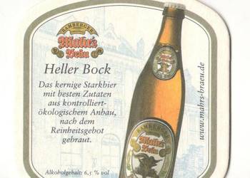 Mahrs  - podstawka do piwa.Nr. 3.