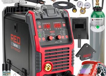 Spawarka inwertorowa migomat mig mag mma flux tig 200a zestaw butla Spawarka inwertorowa migomat mig mag mma flux tig 200a zestaw butla