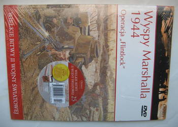 Osprey: Wyspy Marshalla 1944, książka + DVD/Nowe!