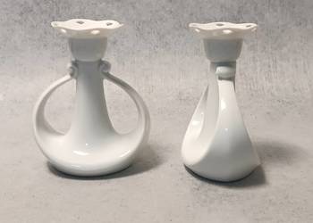 BING & GRONDAHL B&G Elegance Świeczniki Porcelana Denmark Dania