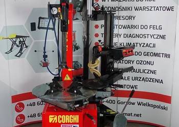 Włoska montażownica do opon z przystawką Corghi A 2019 RC+SP 3000,gwarancja