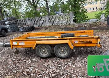 Przyczepa do przewozu sprzętu budowlanego GOURDON VPR 350