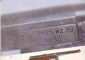 (4155 PISTOLET MASZYNOWY WZ. 1939 MORS – IRENEUSZ J. WOJCIECHOWSKI