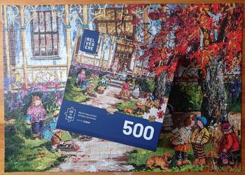 Puzzle Belvedere, The First Day, Pauline Paquin, 500, kompletne
