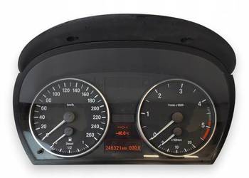 LICZNIK ZEGARY 9122602 BMW E90 E91 2.0 D Diesel 246 321km europa