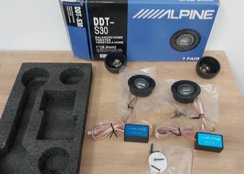 Głośniki wysokotonowe alpine tweetery car audio nowe