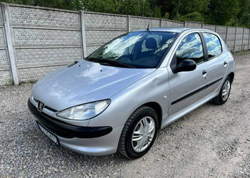 Peugeot 206 1.1 Zarejestrowany Stan BDB Zdrowa Blacharka Auto sprawne Wazn…