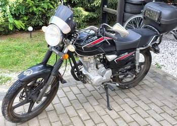 Ładny Motor motocykl Router RM 125 na kategorię B