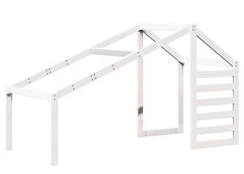 Daszek do łóżka dziecięcego biały 188x82x113 cm sosnowy WM-846883