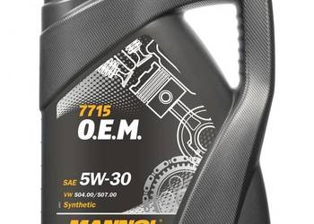MANNOL OLEJ 5W/30 7715 LONGLIFE 504/507 5L AUTOTECH MRĄGOWO