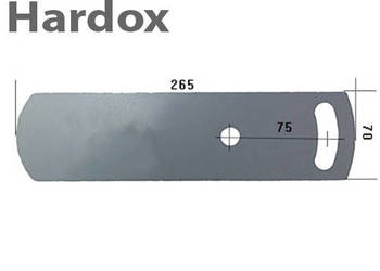 Listwa odkładni HARDOX 700102/S części do pługa VOGEL NOOT