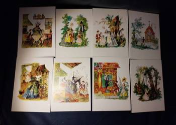 Jan Marcin Szancer  8 szt - Jaś i Małgosia 1970 r. PRL