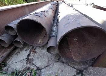 Rury stalowe walcowane Ø 33cm z izolacją zewn 200zł/mb