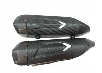 OSŁONA  TŁUMIKA LEWA PRAWA KOMPLET 125 Zipp VZ-5