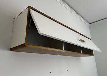 Szafka wisząca BARI zakupiona w BRW Biały/dąb - szer. 153cm