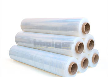 10x Folia stretch 3kg TRANSPARENT przeźroczysta SUPER JAKOŚĆ