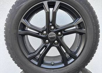Oryginalne alufelgi z zimowymi oponami 215/60/17 5x114,3 Toyota CH-R