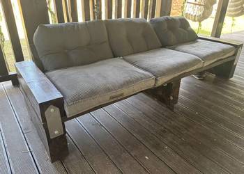 Sofa drewniana