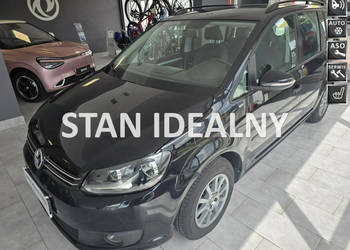 Volkswagen Touran 1.6TDI 105KM, Grzane fotel, Stan bardzo dobry II (2010-2…