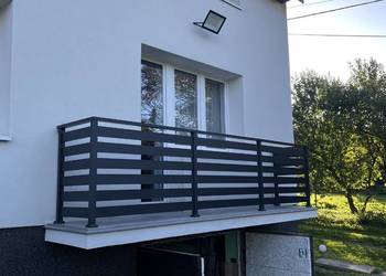 Balustrada Balkonowa Alumiuniowa