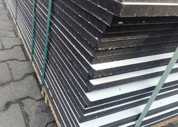 MDF laminat biały ; w masie czarny 16mm ; 2850 x 2100mm