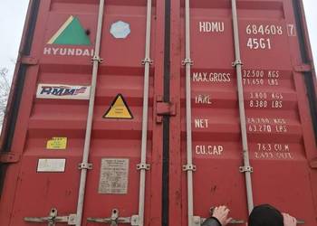 Sprzedam kontener morski, 12 metrów - 40 HC, używany - Pewny Kontener!