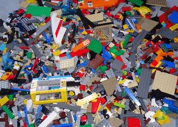 Lego mieszane, brakuje klocków do pelnych zestawow