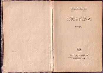 (6427) OJCZYZNA – WANDA WASILEWSKA