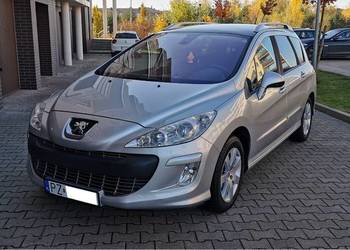 Peugeot 308 SW 7 osób PANORAMA DACH,PDC,nowe sprzęgło i rozrząd