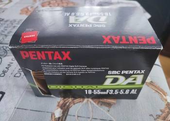 obiektyw Pentax SMC DA18-55 obiektyw Pentax SMC DA18-55
