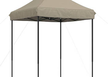 Składany namiot imprezowy typu pop-up taupe 200x200x306 cm WM-4004986