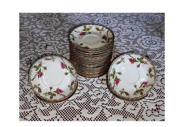 Spodek porcelana porcelanowy fason Iwona Złota Róża Chodzież talerz talerzy