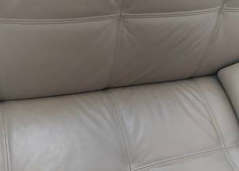 Skórzana kanapa rozkładana