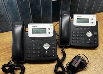 Centrala VOIP 2x używany telefon IP Yealink SIP-T20