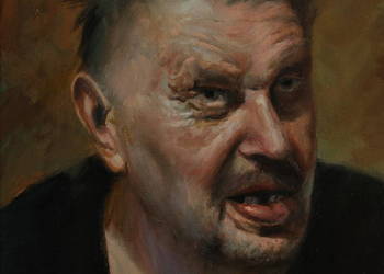 Obraz olejny 24x30 Krzysztof Kononowicz