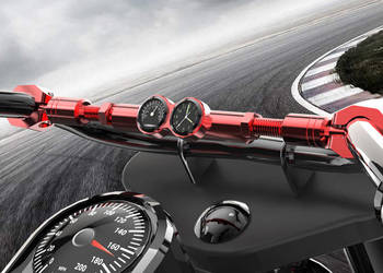 POPRZECZKA NA KIEROWNICĘ MOTOCYKLA ZEGAR CROSS BAR