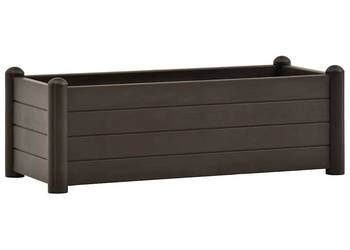 vidaXL Podwyższona donica, PP, mokka, 100x43x35 cm(SKU:313976)