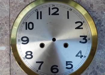 637 Tarcza starego zegara ściennego 20,5cm 57/32mm