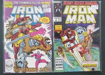 Iron Man Annual 1987-1990 - 2 komiksy Marvel USA Iron Man Annual 1987-1990 - 2 komiksy Marvel USA