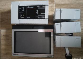 Zestaw Sterownik Fx5U panel Got moduły mitshubishi